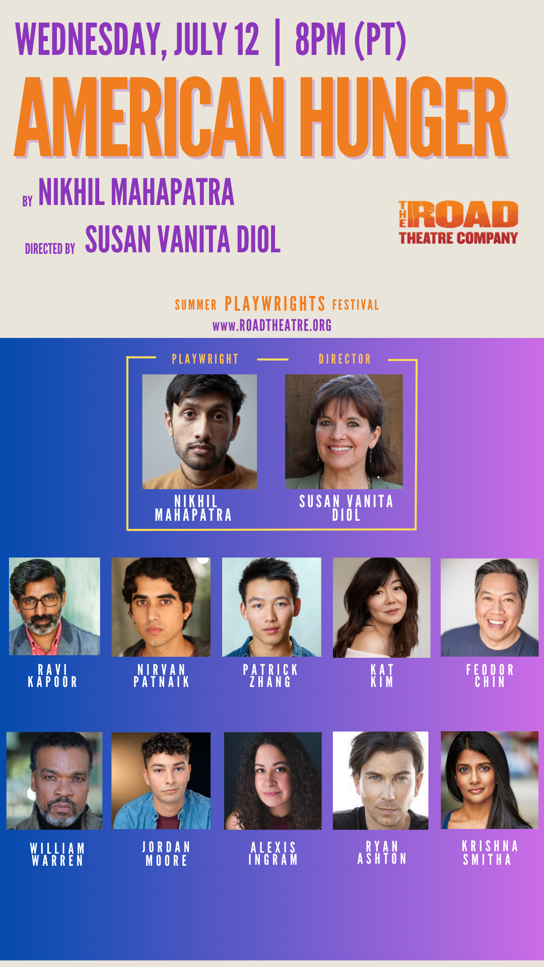 SPF 14: American Hunger - The Road Theatre Company